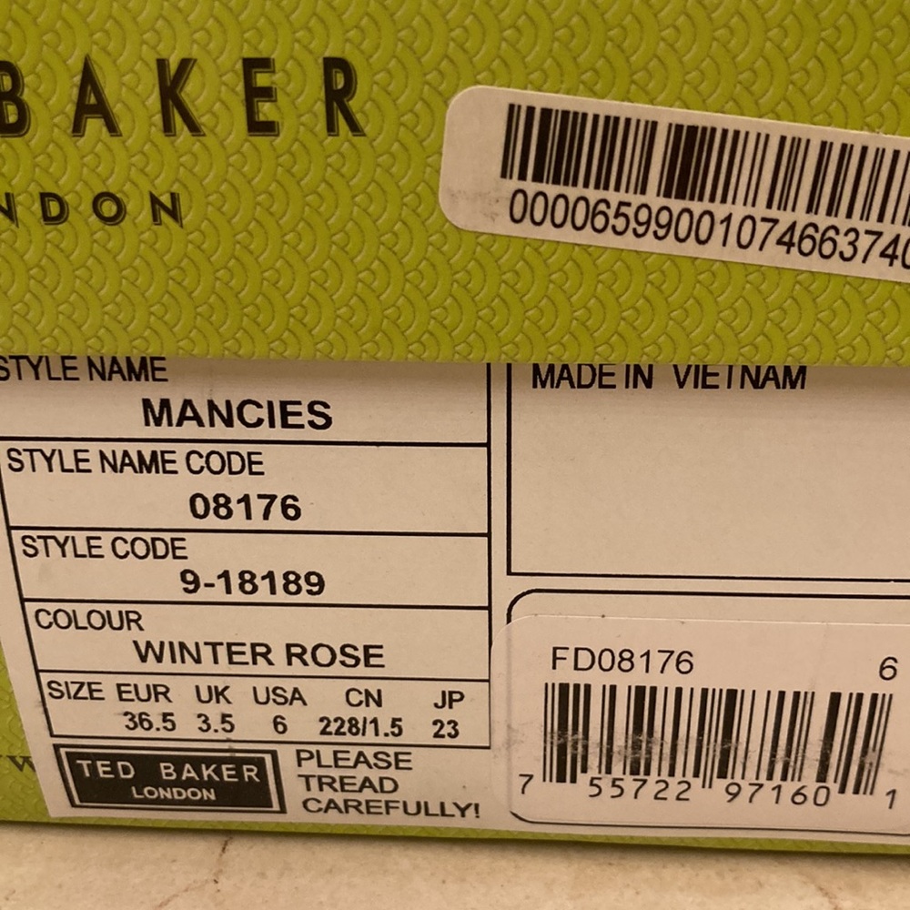 Ted Baker London Pink Flats - Picture 5 of 5